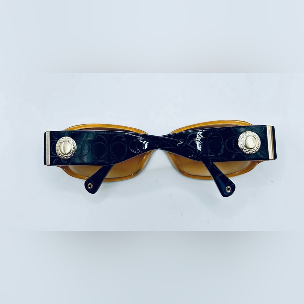 Coach Keri S464 Tortoise Oval Sunglasses Frames Only - Picture 4 of 8
